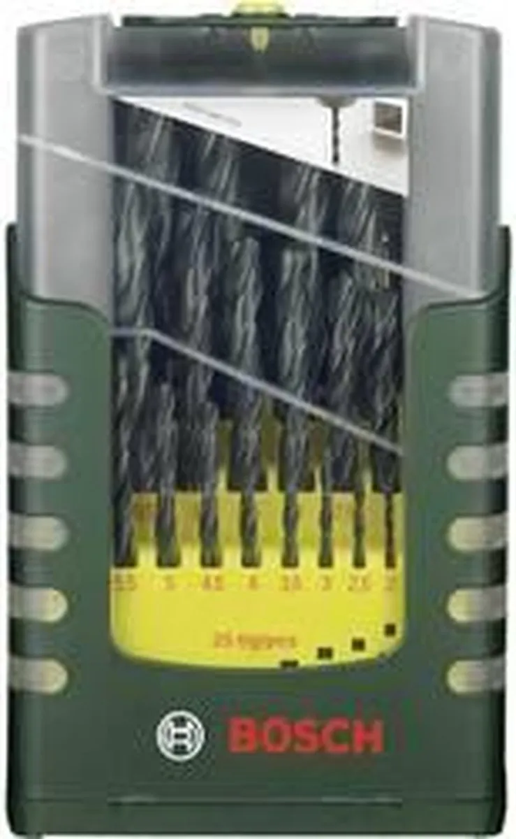 Bosch HSS-R Metaalborenset 1-13mm - 25-delig