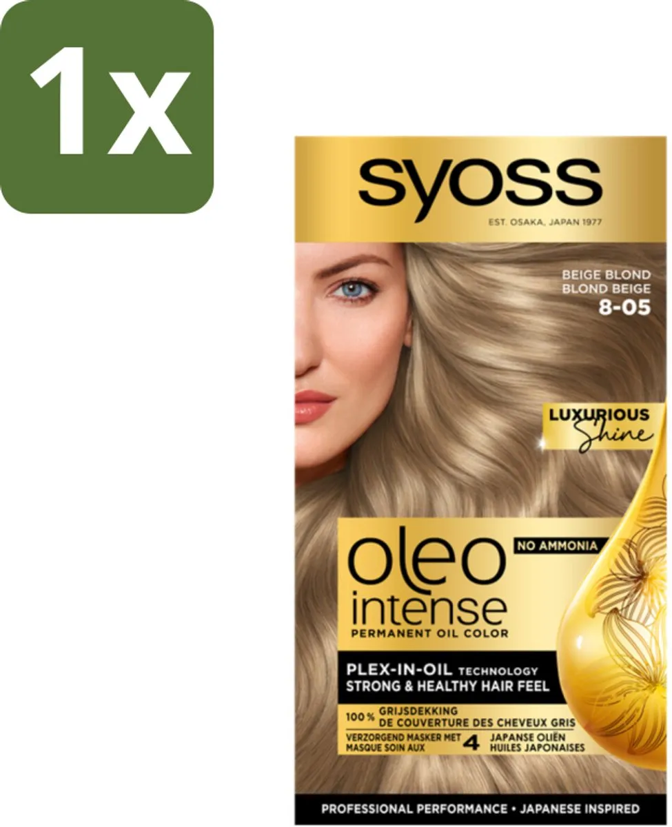 SYOSS Oleo Intense 8-05 Beige Blond Haarverf 115ml