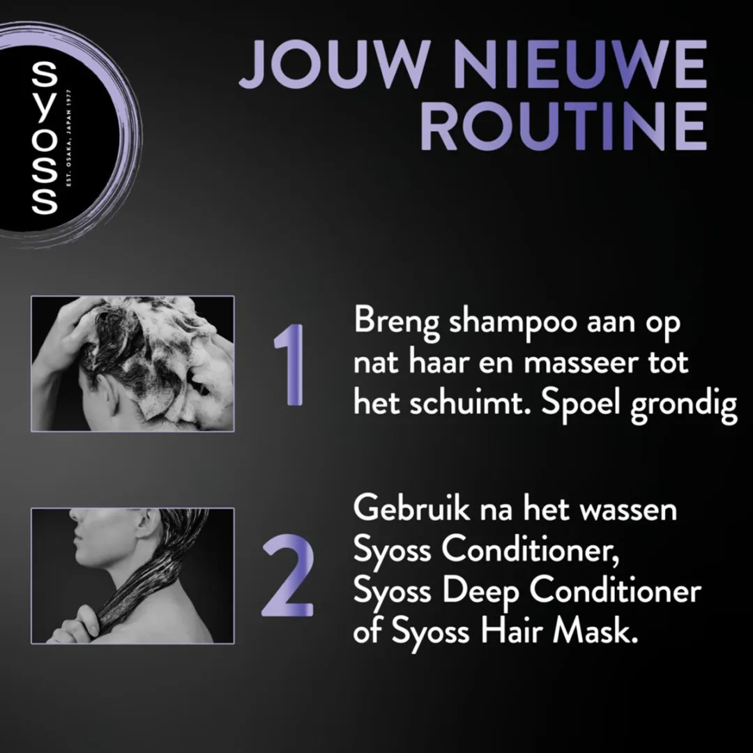 SYOSS Blonde Shampoo 440ml - 25 Stuks