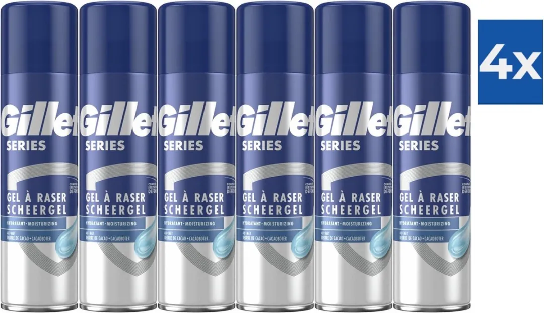 Gillette Series Moisturizing Scheergel 200ml