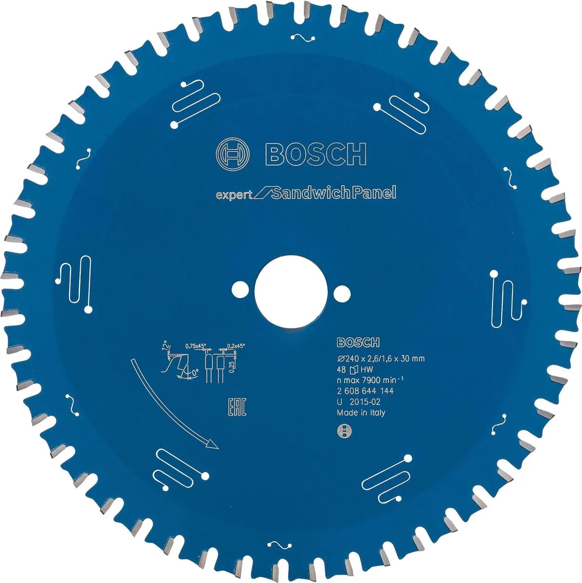 Bosch CIRKZB EXPERT SNDWPANL 240x30x2.6mm