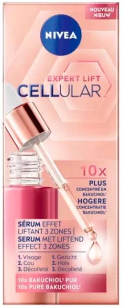 NIVEA CELLular Expert Lift Gezichtsserum 90ml - 3 Stuks