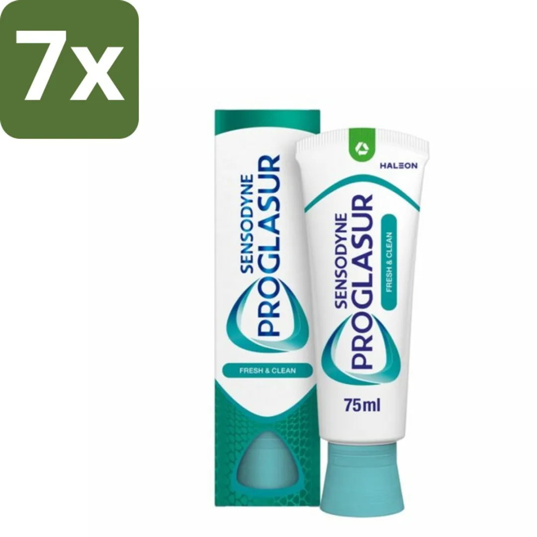 Sensodyne Proglasur Fresh & Clean Tandpasta 75ml - 7 Stuks