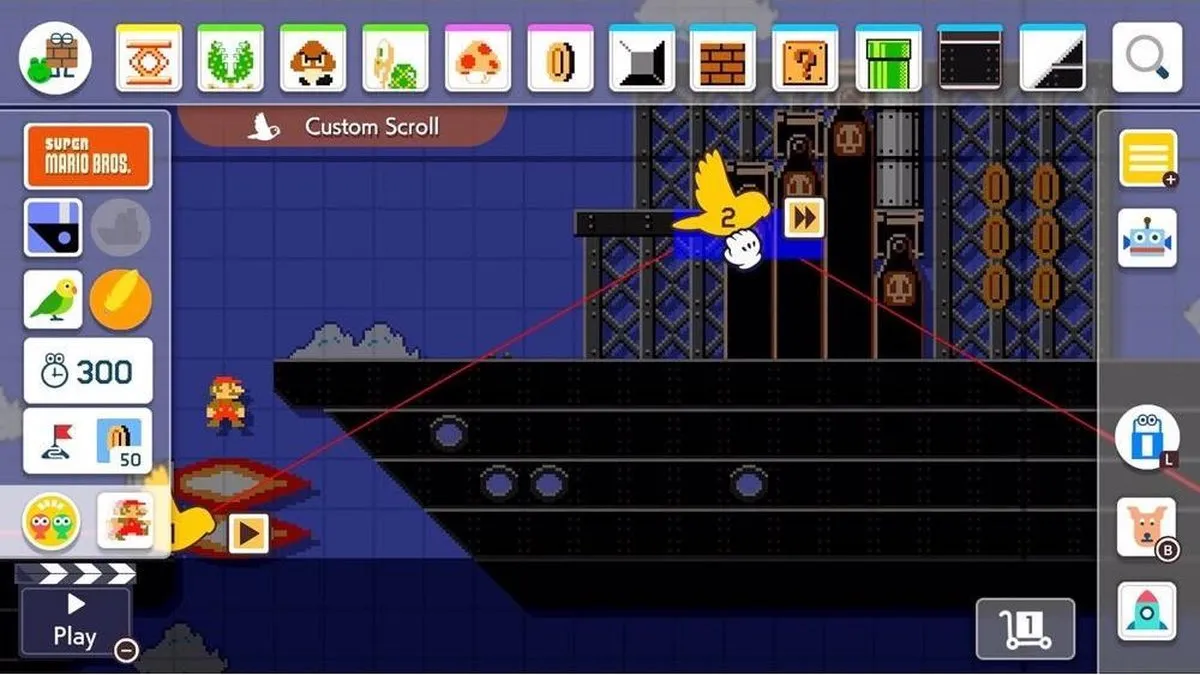 Nintendo Super Mario Maker 2 Switch Gamecard
