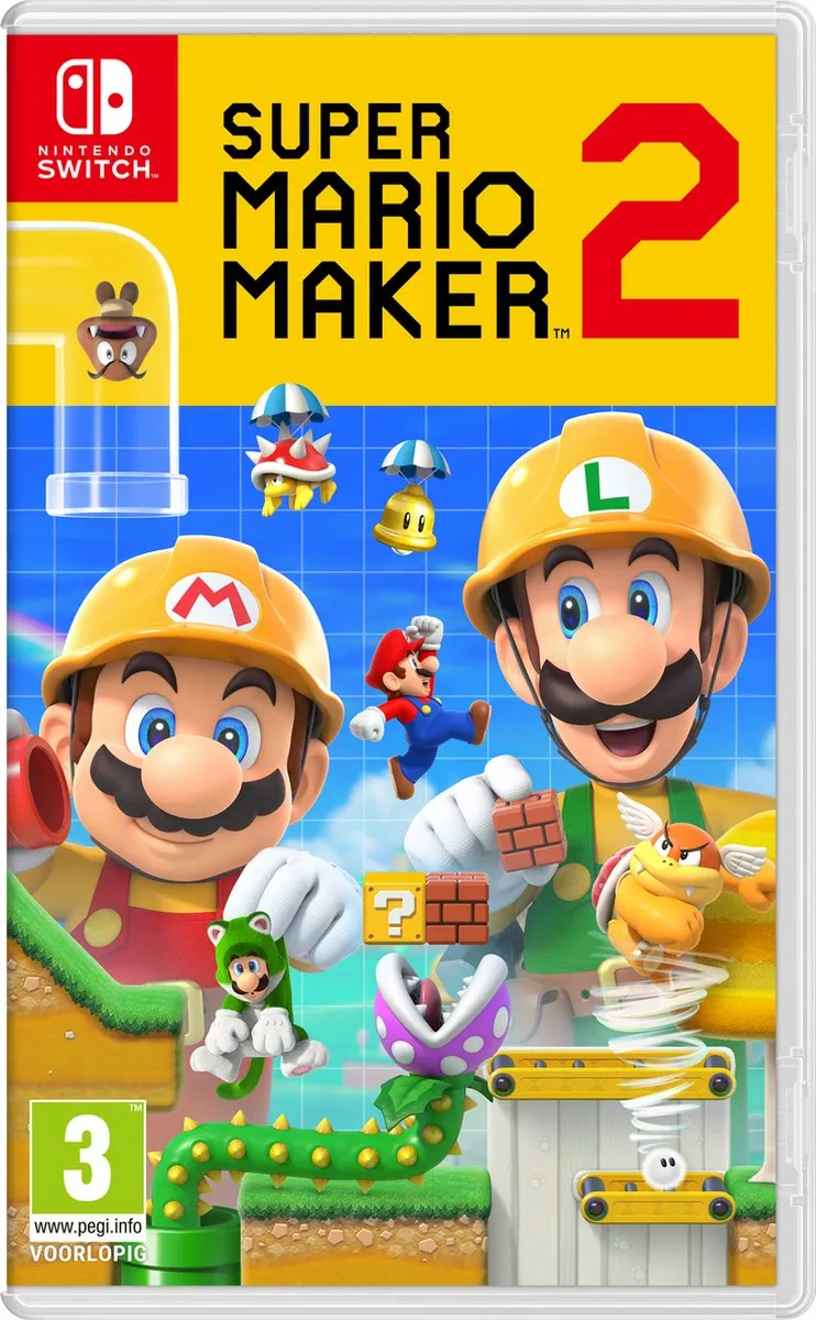 Nintendo Super Mario Maker 2 Switch Gamecard
