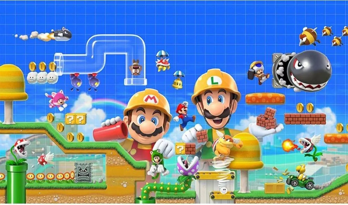 Nintendo Super Mario Maker 2 Switch Gamecard