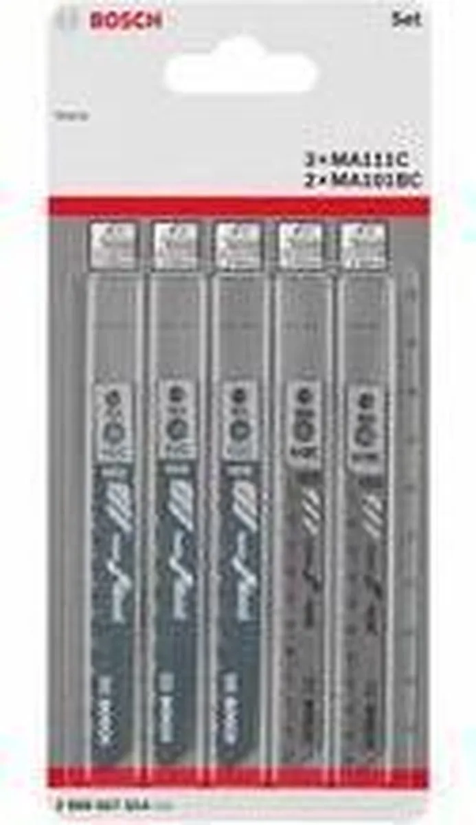 Bosch MA-Shank Set MA 111 C & MA 101 BC Hout - 5 Stuks - afbeelding 3 van 3
