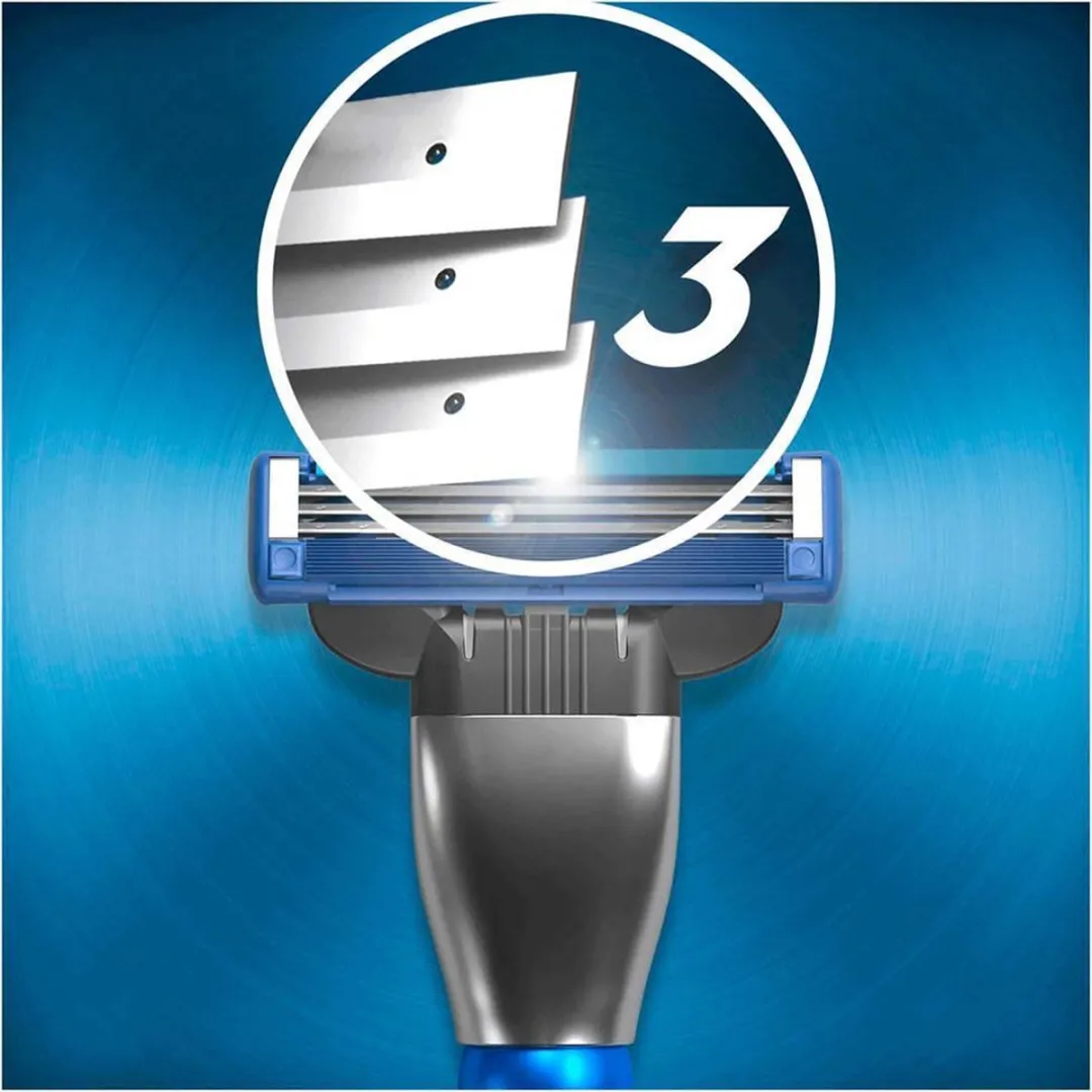 Gillette Mach3 Turbo Scheermesjes - 12 Stuks