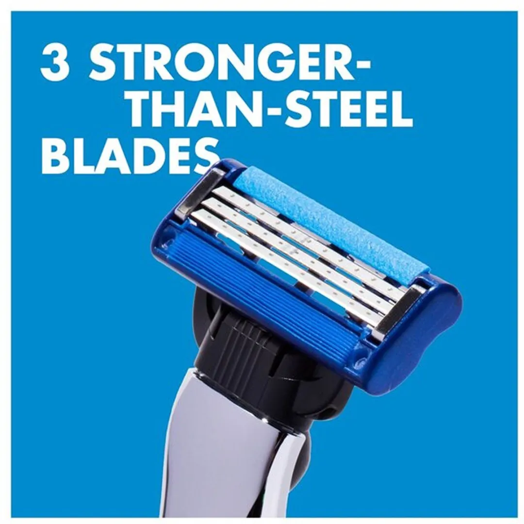 Gillette Mach3 Turbo Scheermesjes - 12 Stuks
