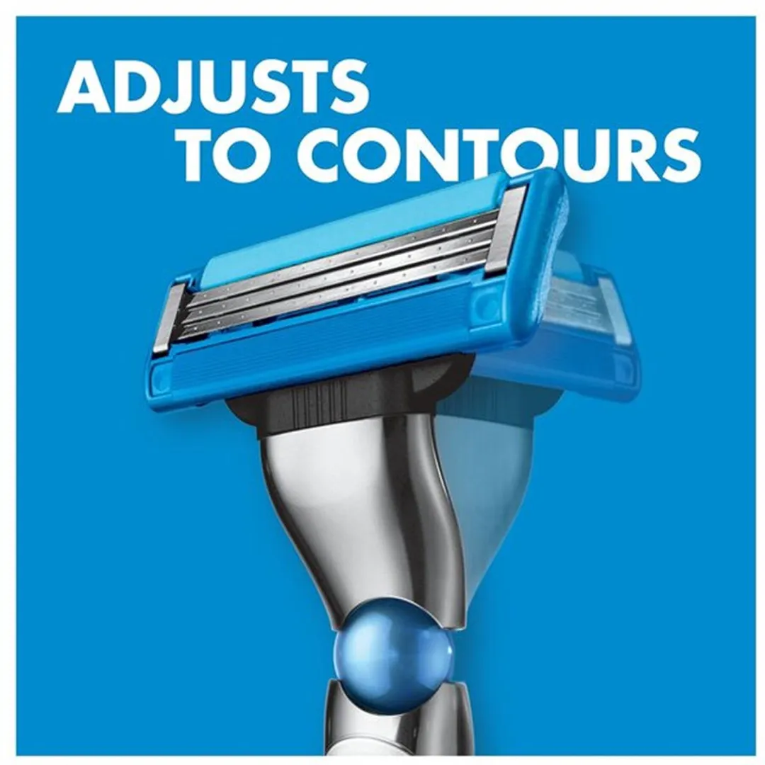 Gillette Mach3 Turbo Scheermesjes - 12 Stuks