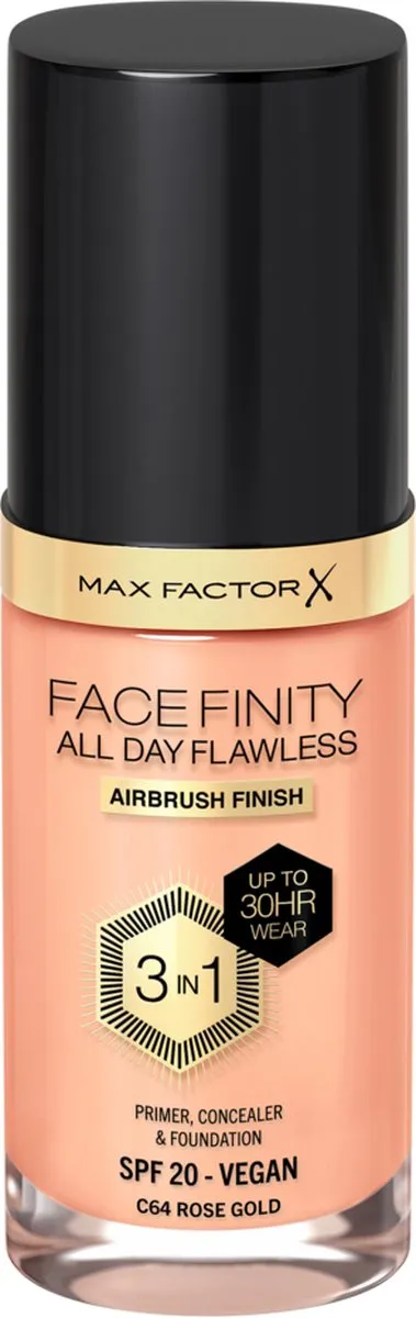 Max Factor Facefinity Foundation C64 Rose Gold