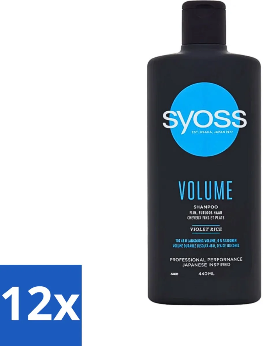 Syoss Volume Shampoo 440ml