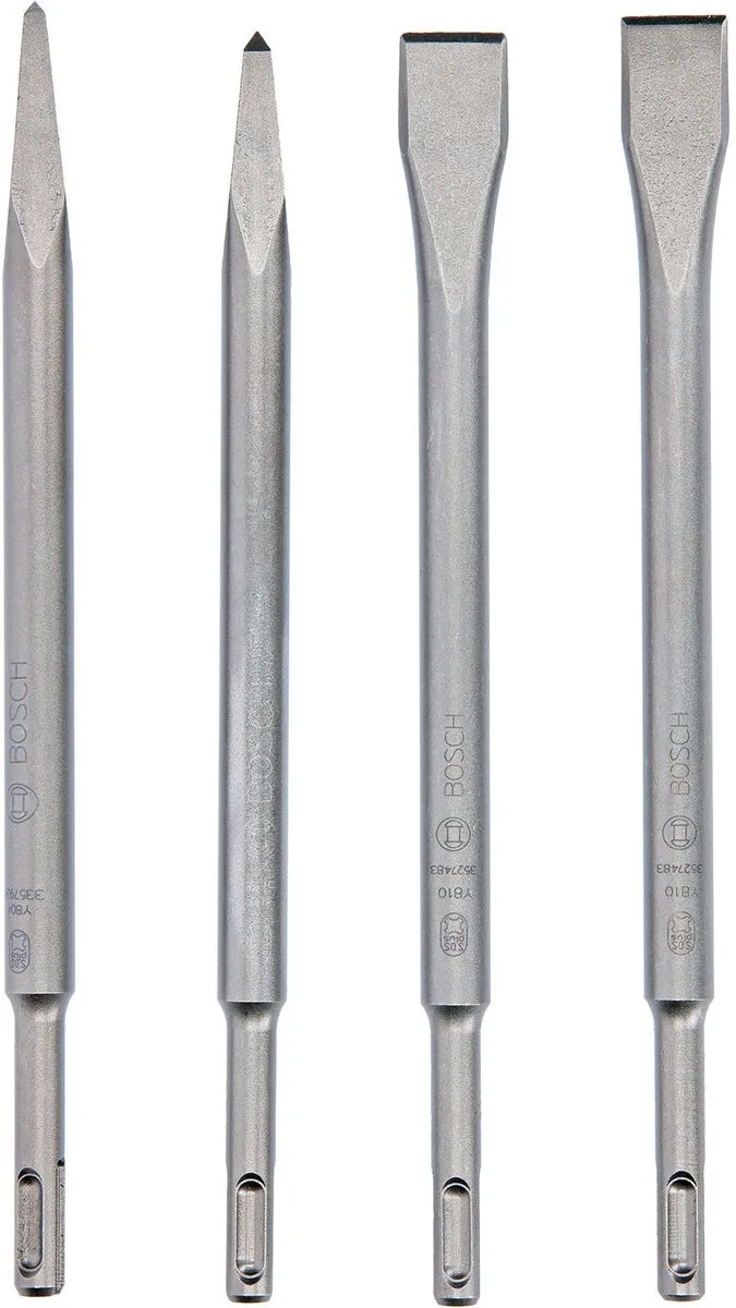Bosch SDS-plus Beitelset 4-delig