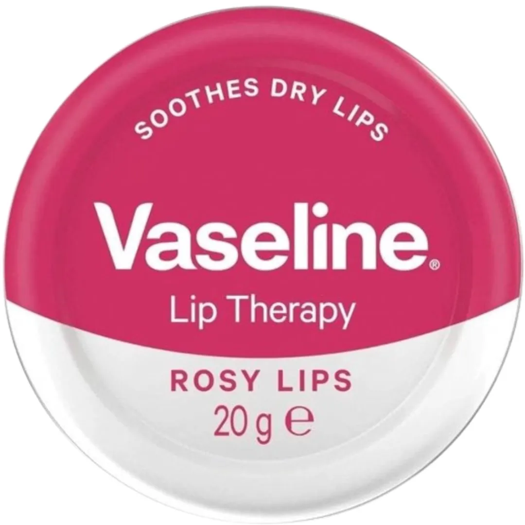 Vaseline Rosy Lips Lippenbalsem 60ml - 3 Stuks