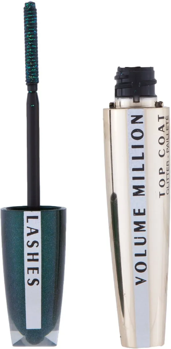 L'Oréal Paris VML TopCoat Feline 004 - 9ml - Groen Glitter