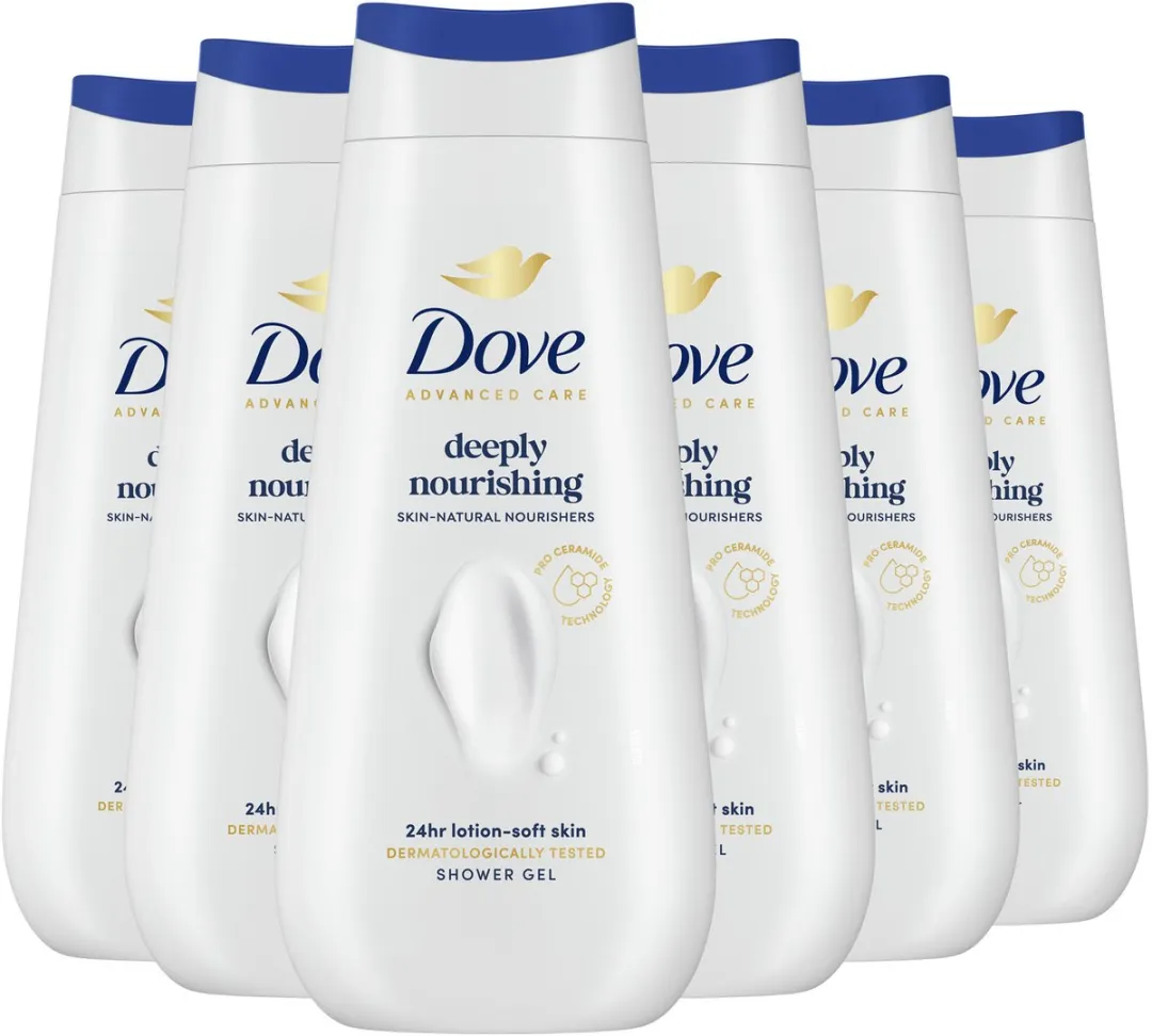 Dove Advanced Care Douchegel - 6x225ml
