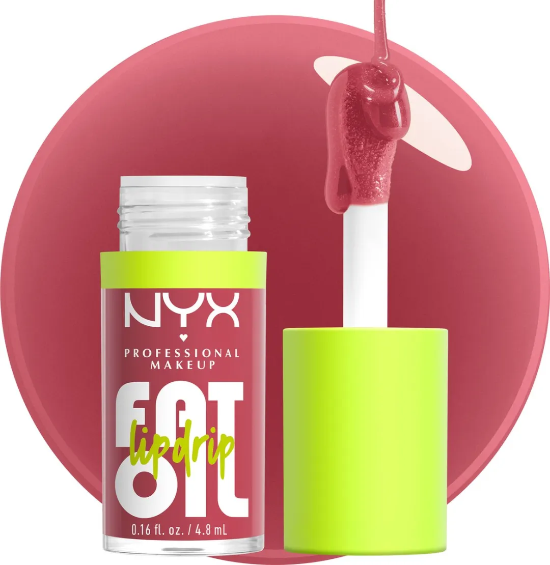 NYX Professional Makeup Fat Oil Lip Drip Lipgloss Chillin Like A Villain - 4.8ml