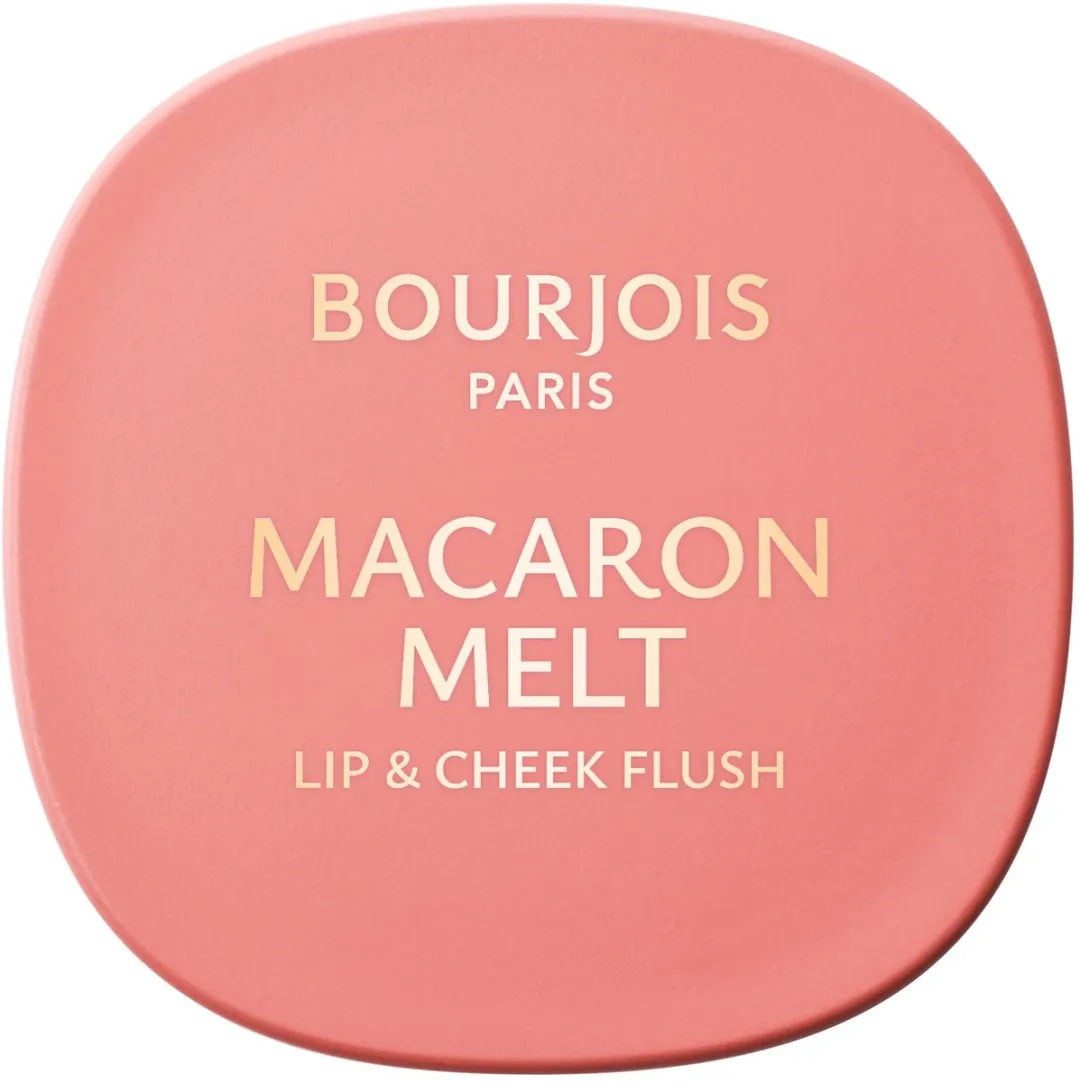 Bourjois Macaron Melt Lip & Cheek Flush 002 Honey Nougat - 3x5g