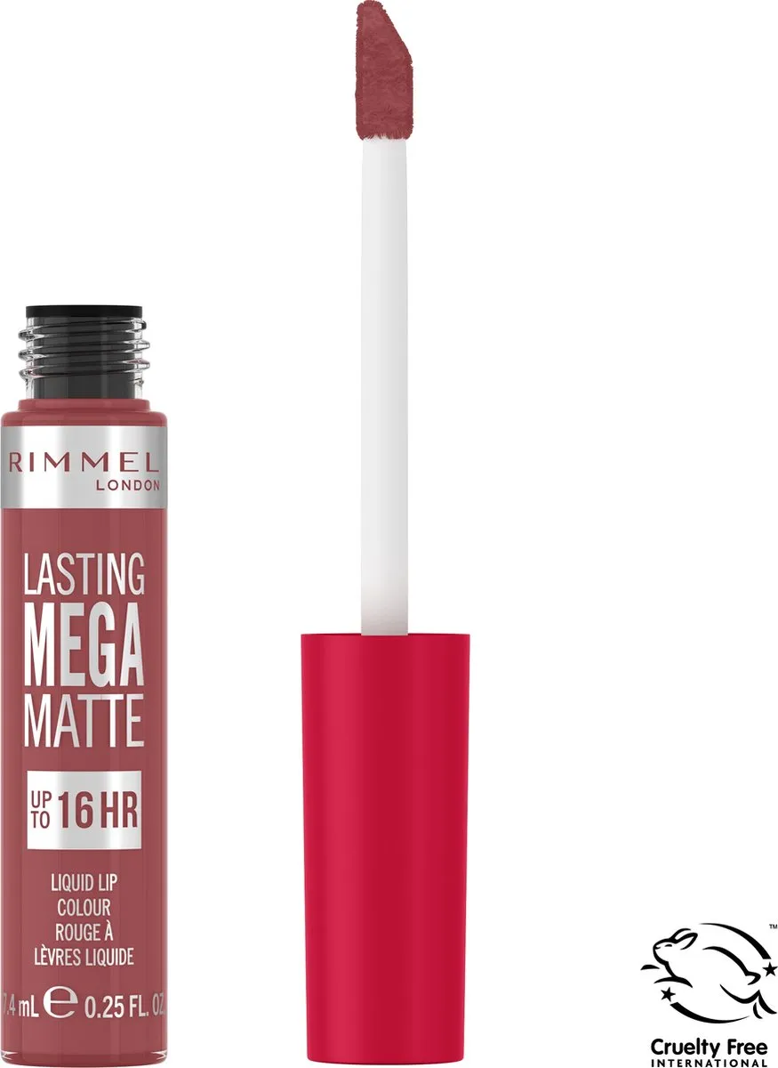 Rimmel London Lasting Mega Matte Lipstick Pink Blink 7.4ml
