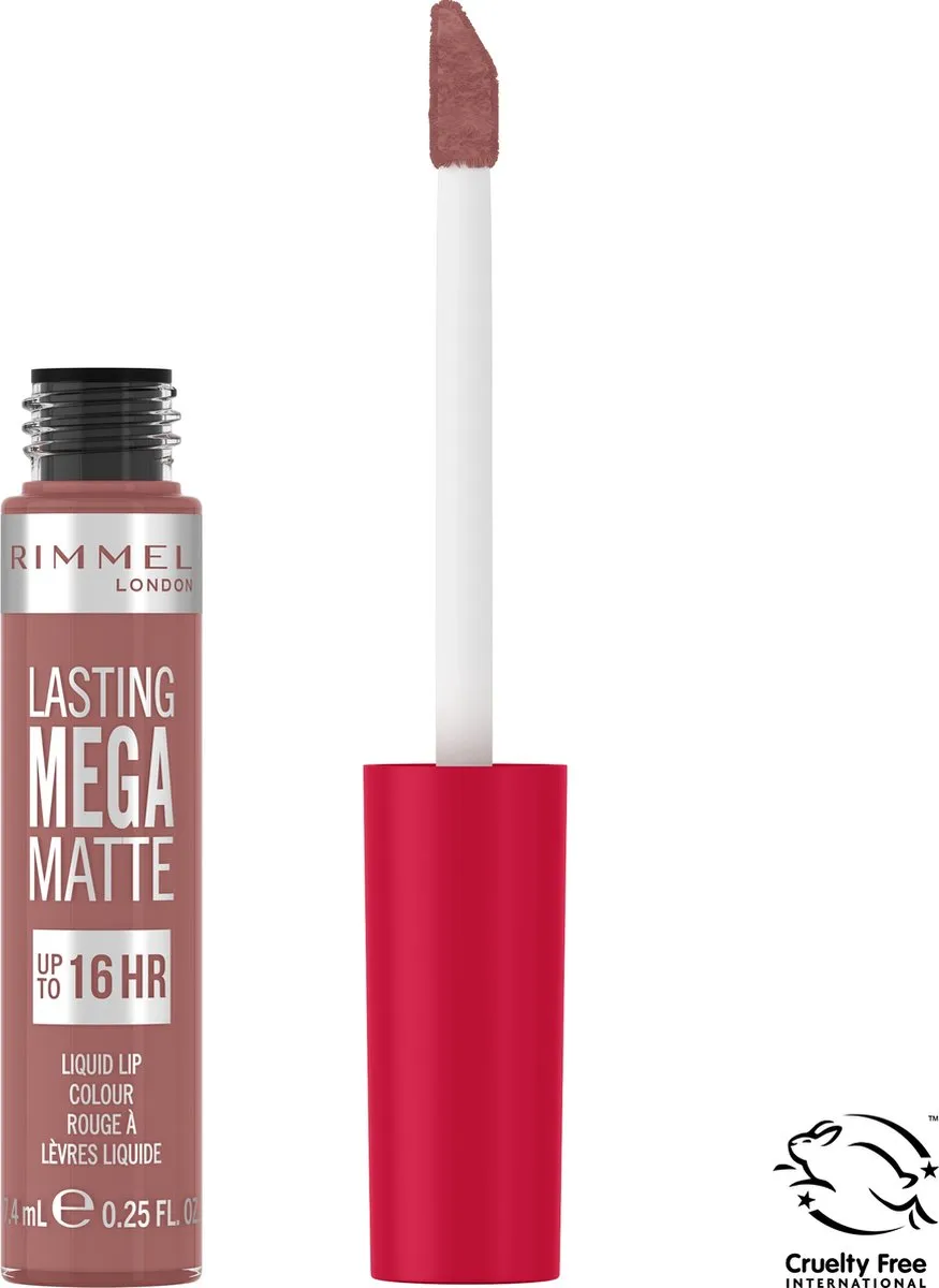 Rimmel London Lasting Mega Matte Lipstick Pink Blink 7.4ml