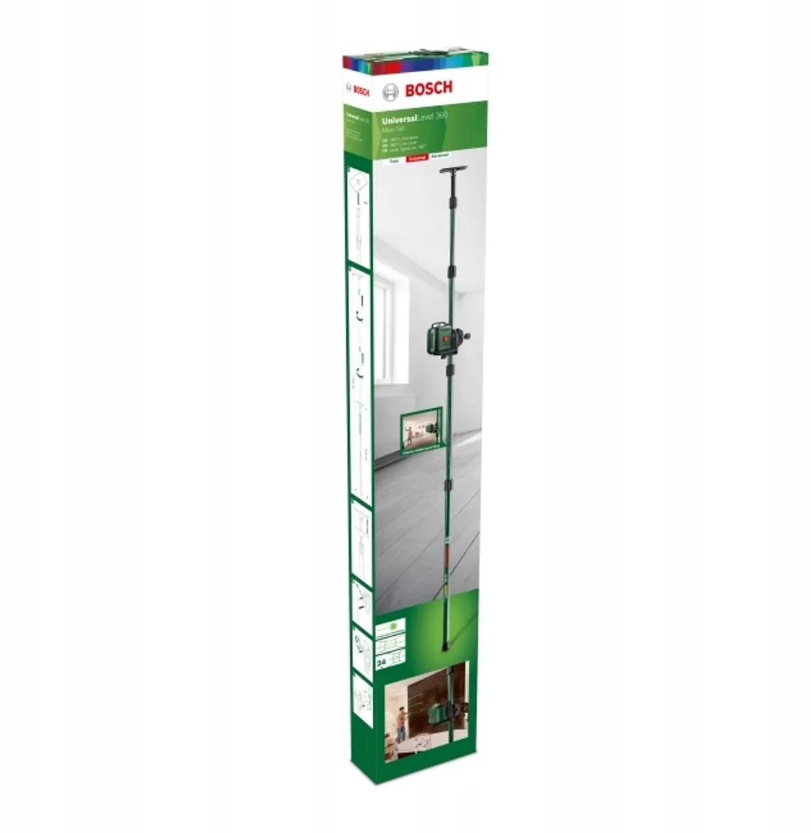 Bosch UniversalLevel 360 Groene Kruislijnlaser - TP 320 Statief