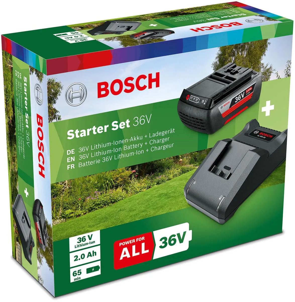 Bosch F016800609 Accu 36V 2.0Ah & Lader - afbeelding 6 van 6