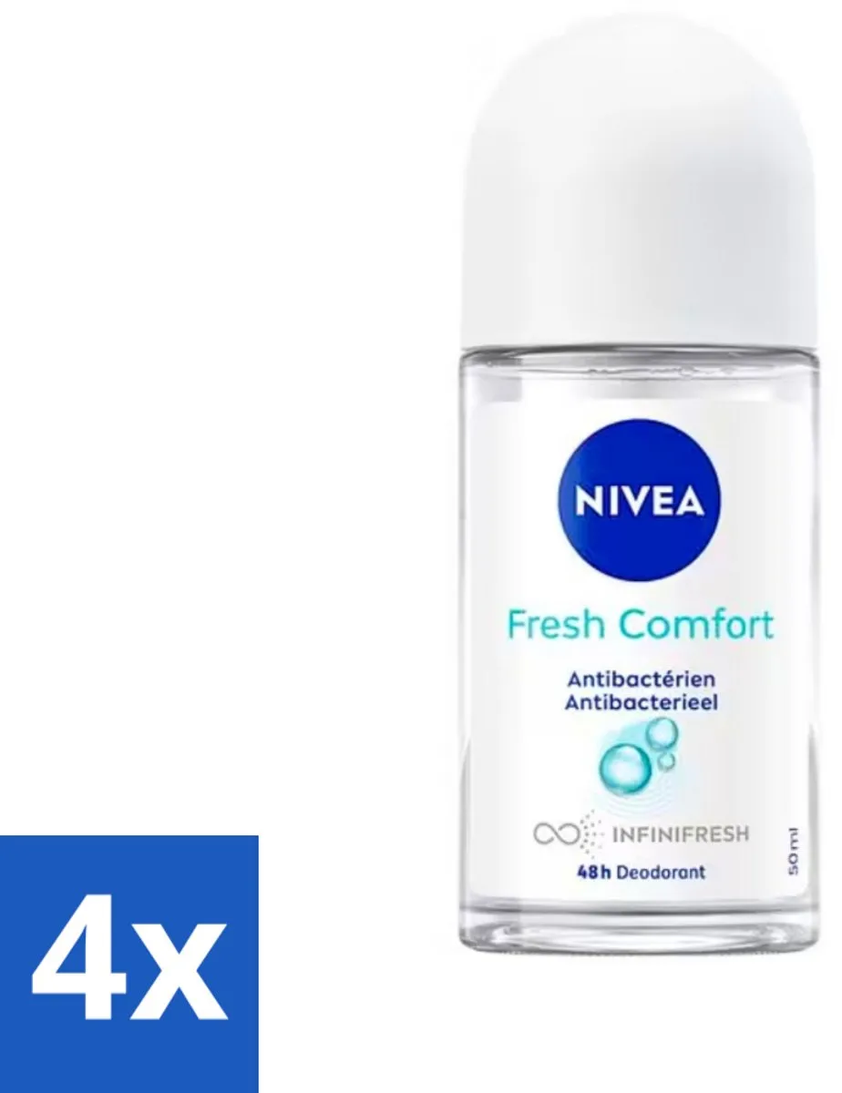 NIVEA Deodorant Roller Frisse Comfort Antibacterieel 200ml