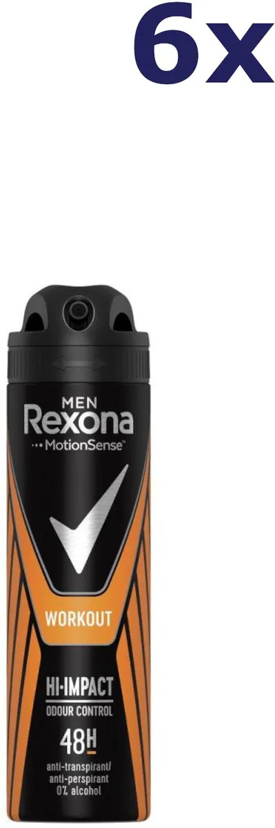 Rexona Deodorant Roll-on 270ml - 6 Stuks