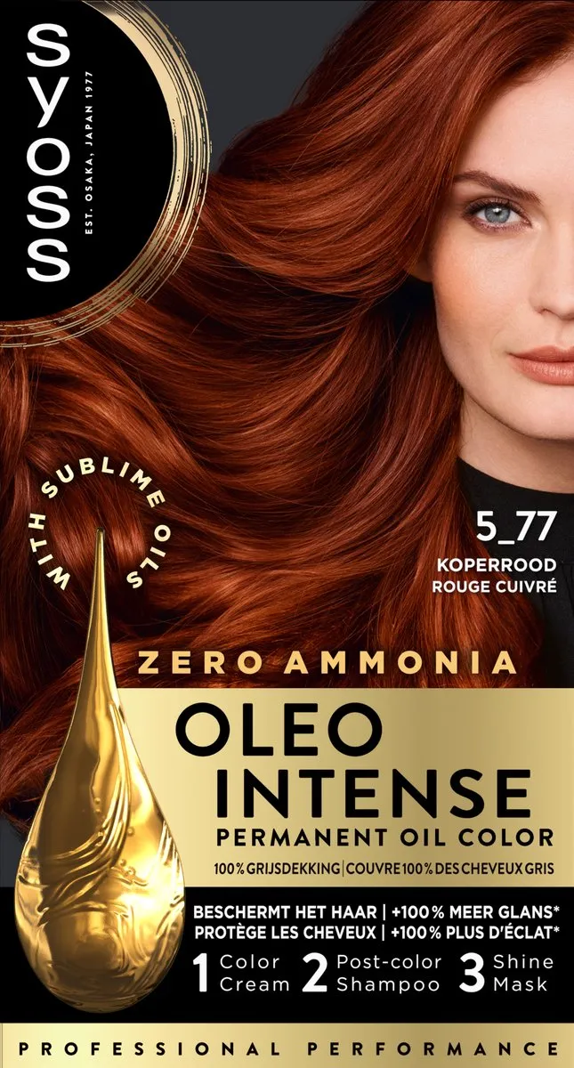 SYOSS Oleo Intense 5-77 Haarverf Koperrood