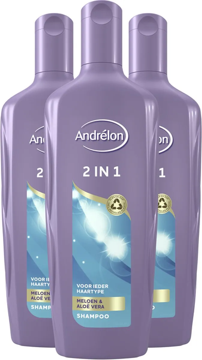 Andrélon 2in1 Shampoo & Conditioner 3x300ml