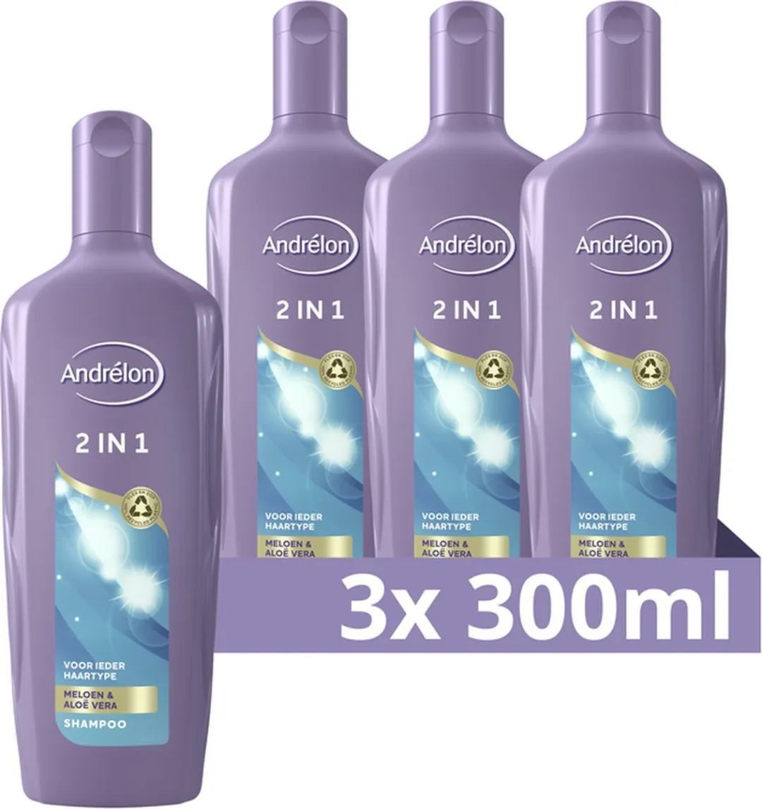Andrélon 2in1 Shampoo & Conditioner 3x300ml
