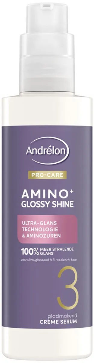 Andrélon Pro Care Amino+ Glossy Shine Crème Serum 200ml - 25 Stuks