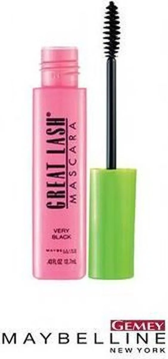 Maybelline Great Lash Mascara Blackest Black 7ml