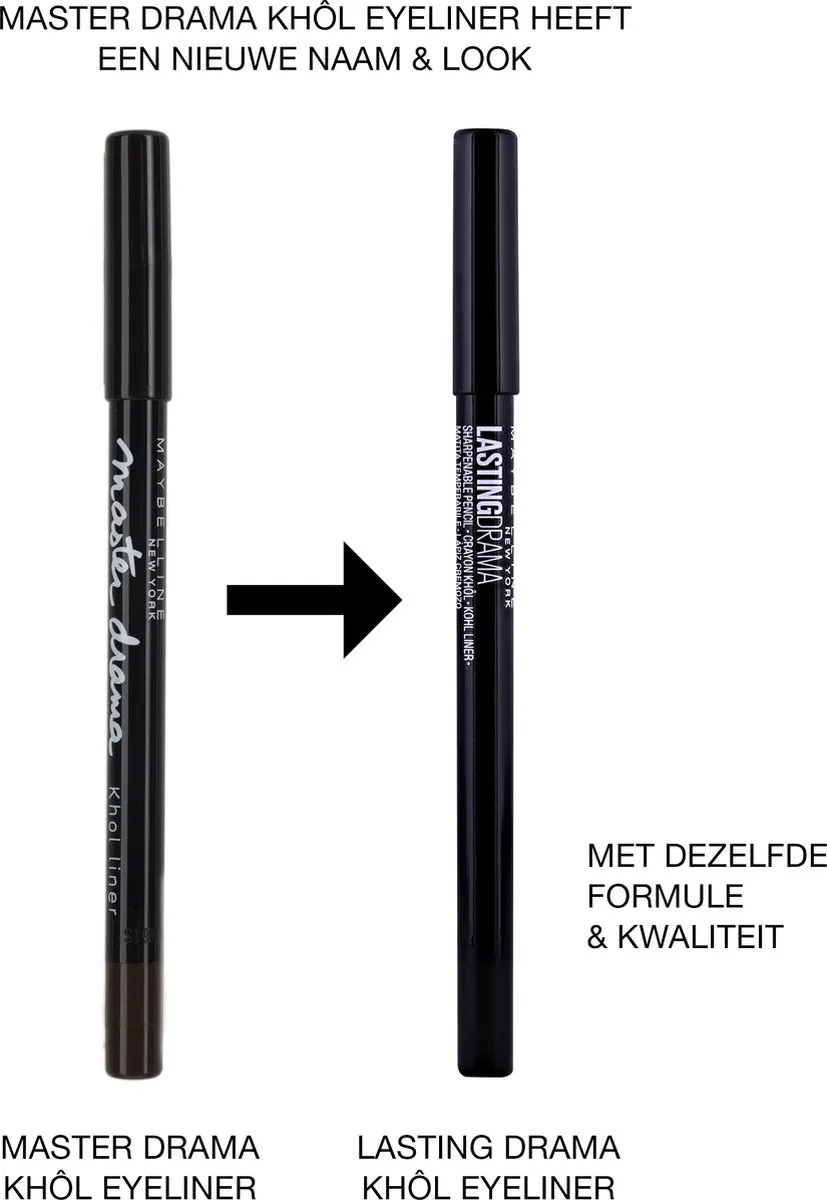 Maybelline Master Drama Khol Liner Charcoal Grey 3ml
