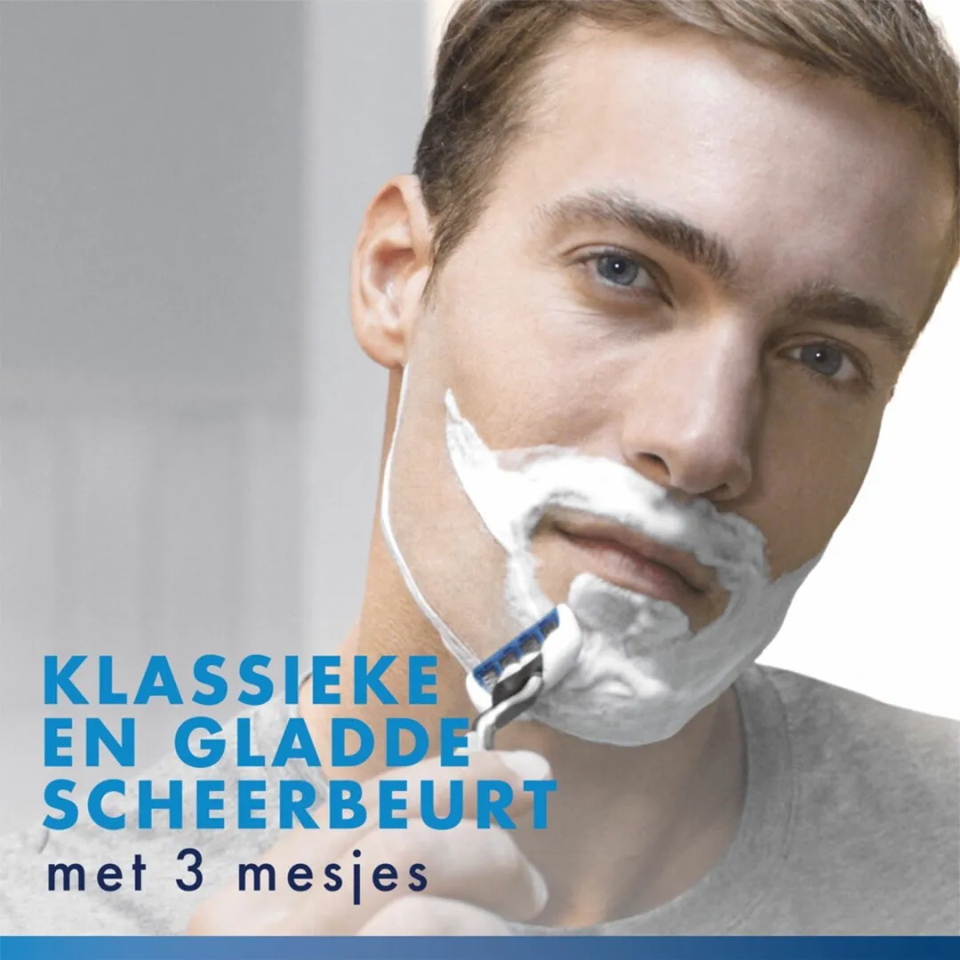 Gillette Mach3 Turbo Scheermesjes - 16 Stuks