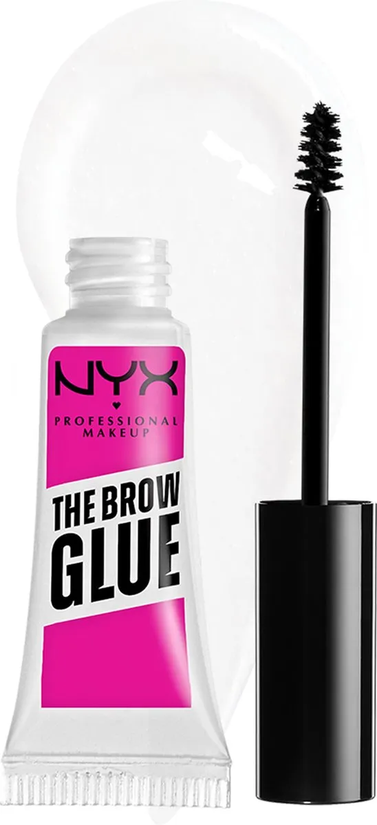 NYX The Brow Glue Wenkbrauwgel - Transparant 6ml