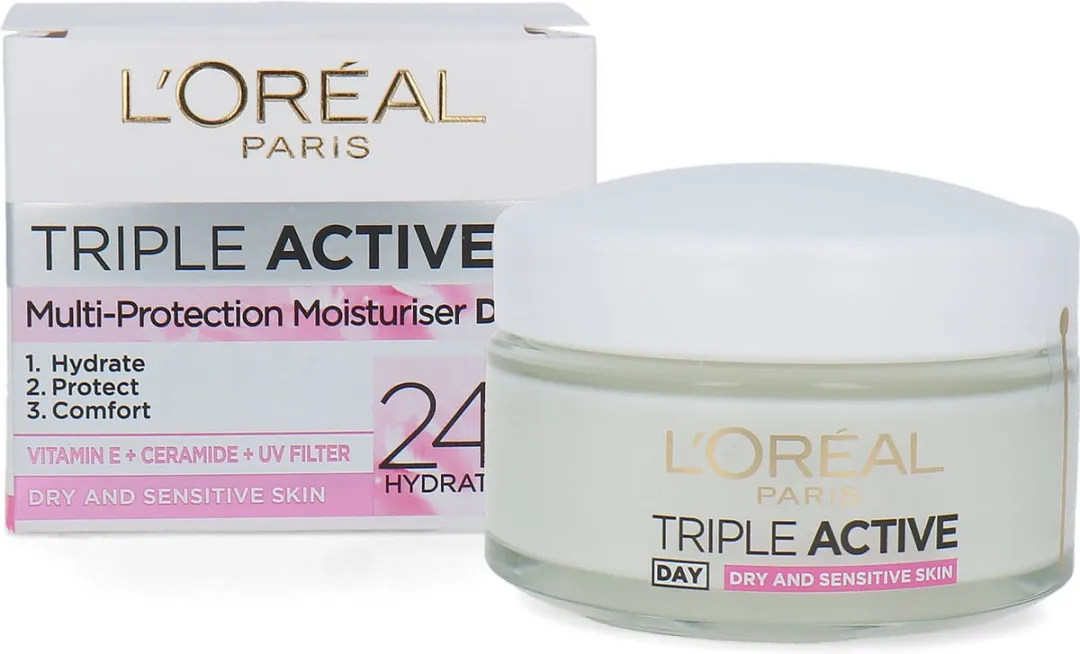 L'Oréal Paris Triple Active Dagcrème 50ml