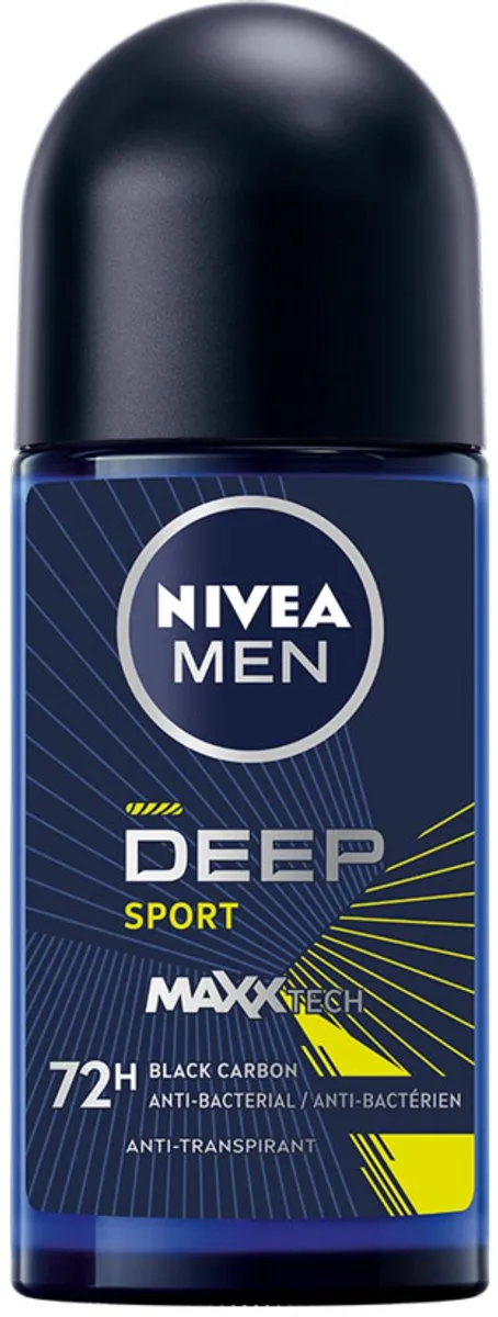 NIVEA MEN Deep Sport Deodorant Roller 50ml - Citrusgeur