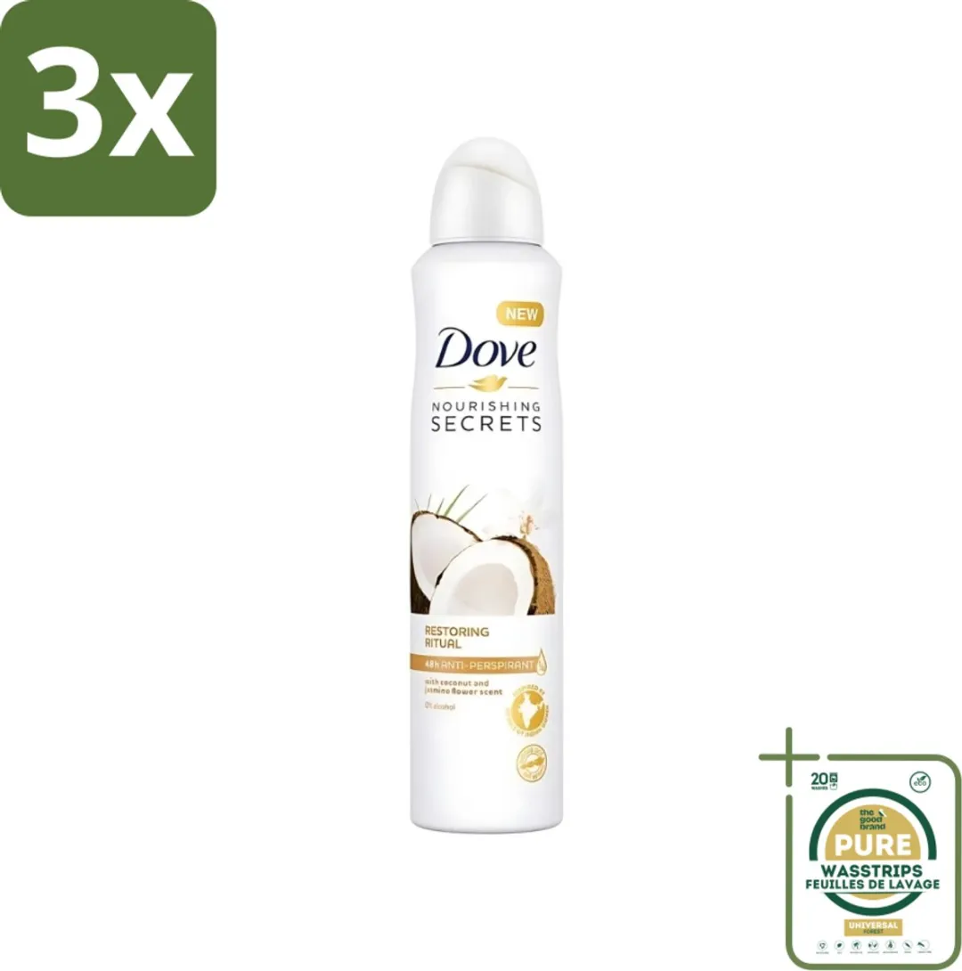 Dove Anti-transpirant Spray Coconut & Jasmine Flower 750ml