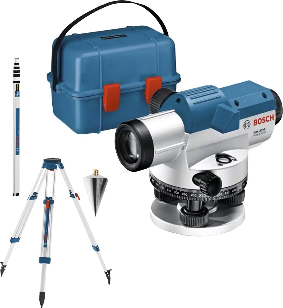 Bosch GOL 32 G Optisch Nivelleerapparaat + BT160 Statief - afbeelding 6 van 6