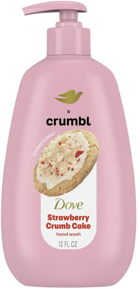 Dove Crumbl Handzeep Aardbei Koekje 350ml