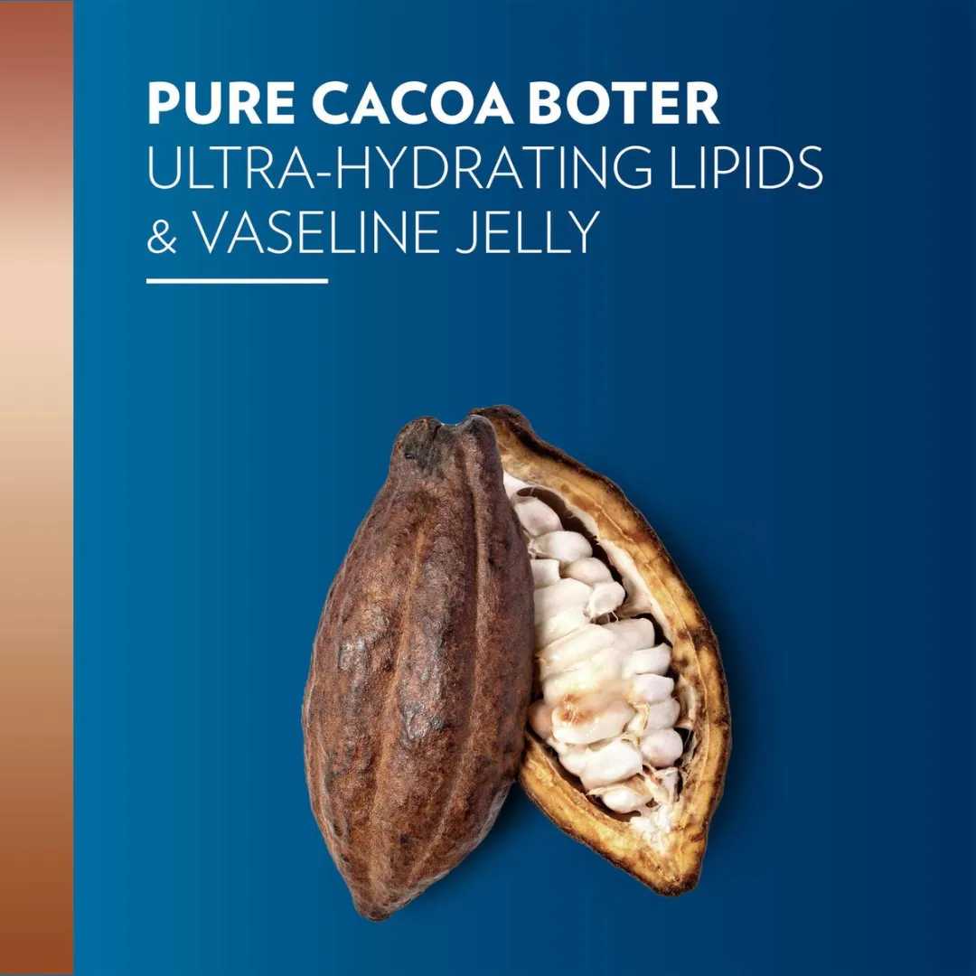 Vaseline Bodylotion Cocoa 800ml - 2 Stuks