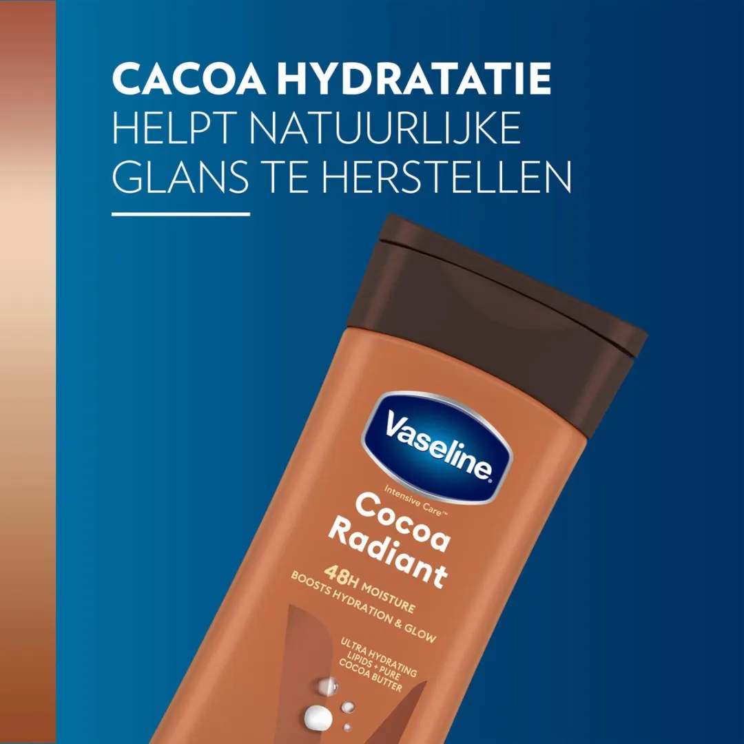 Vaseline Bodylotion Cocoa 800ml - 2 Stuks