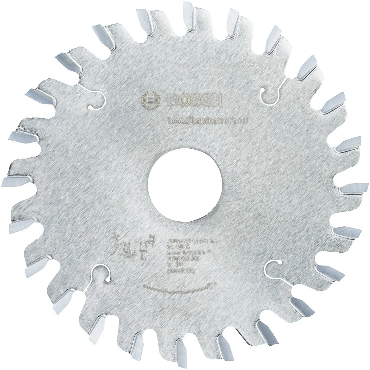 Bosch Conisch Snijmes 100x20x2,2mm