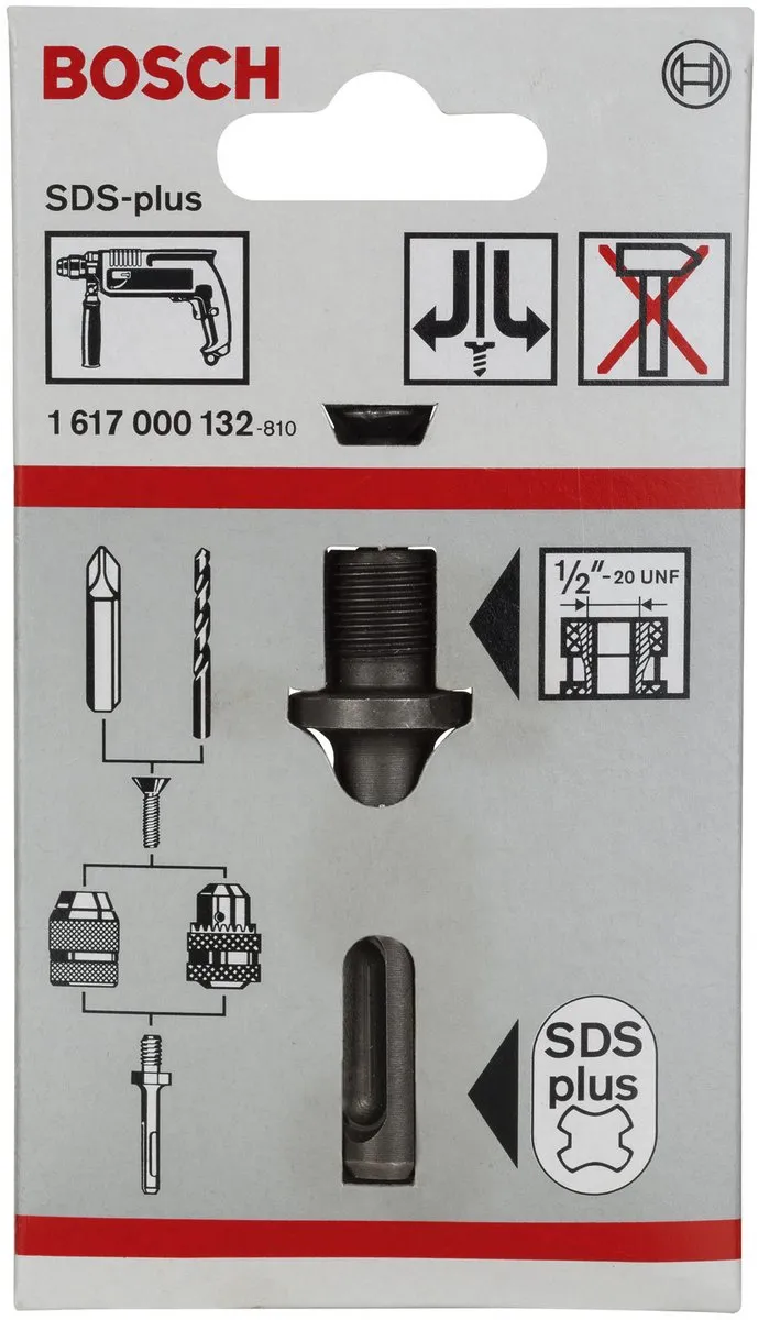 Bosch SDS-plus-opnameschacht 1617000132