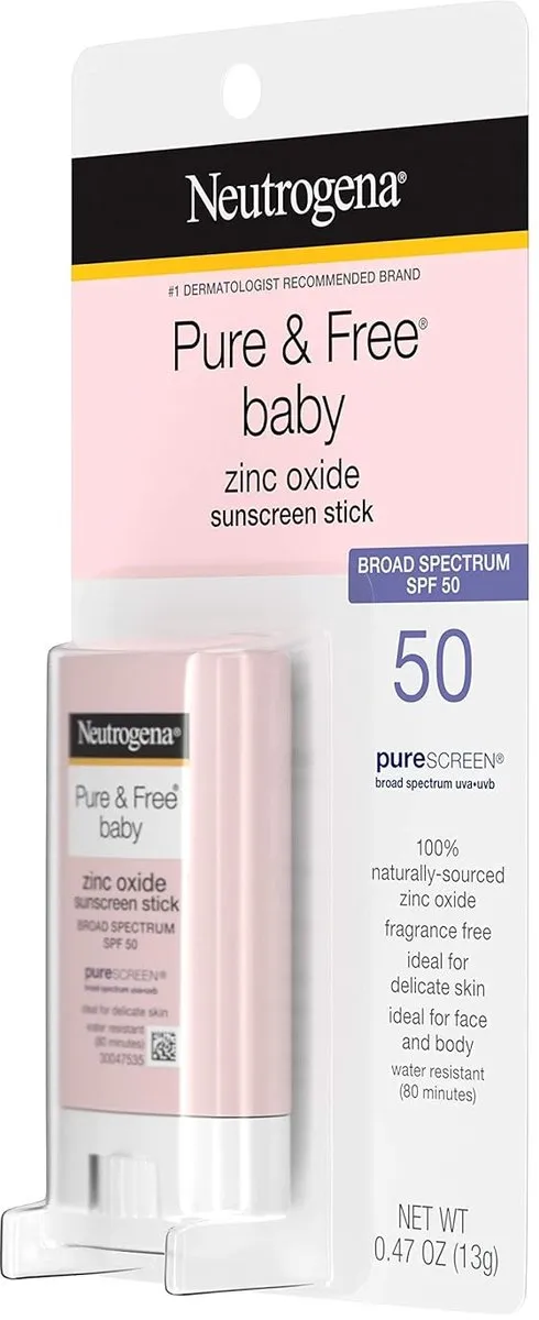 Neutrogena Zonnebrand Stick SPF 50 - Baby Gezicht & Lichaam 13g