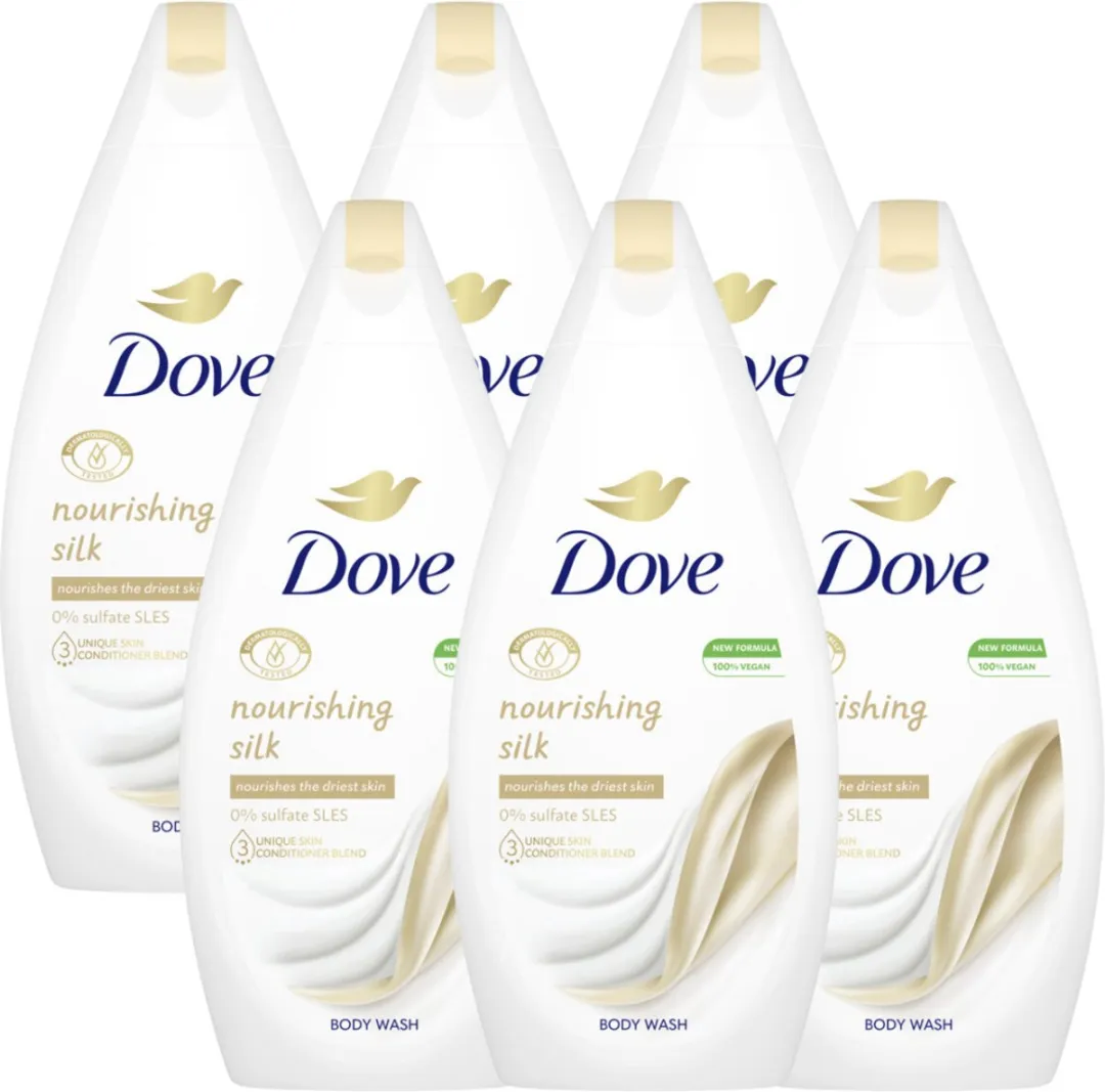Dove Nourishing Silk Douchegel - 2700ml (6x450ml)