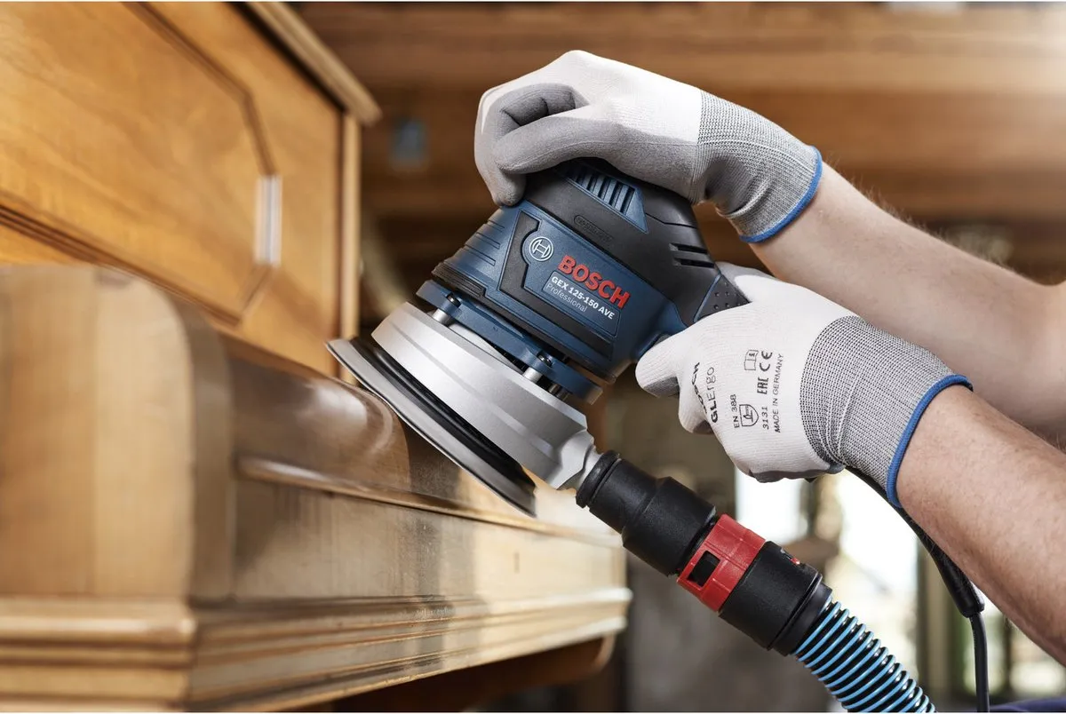 Bosch J450 Expert Schuurrol 115mm x 5m - Hout/Lak