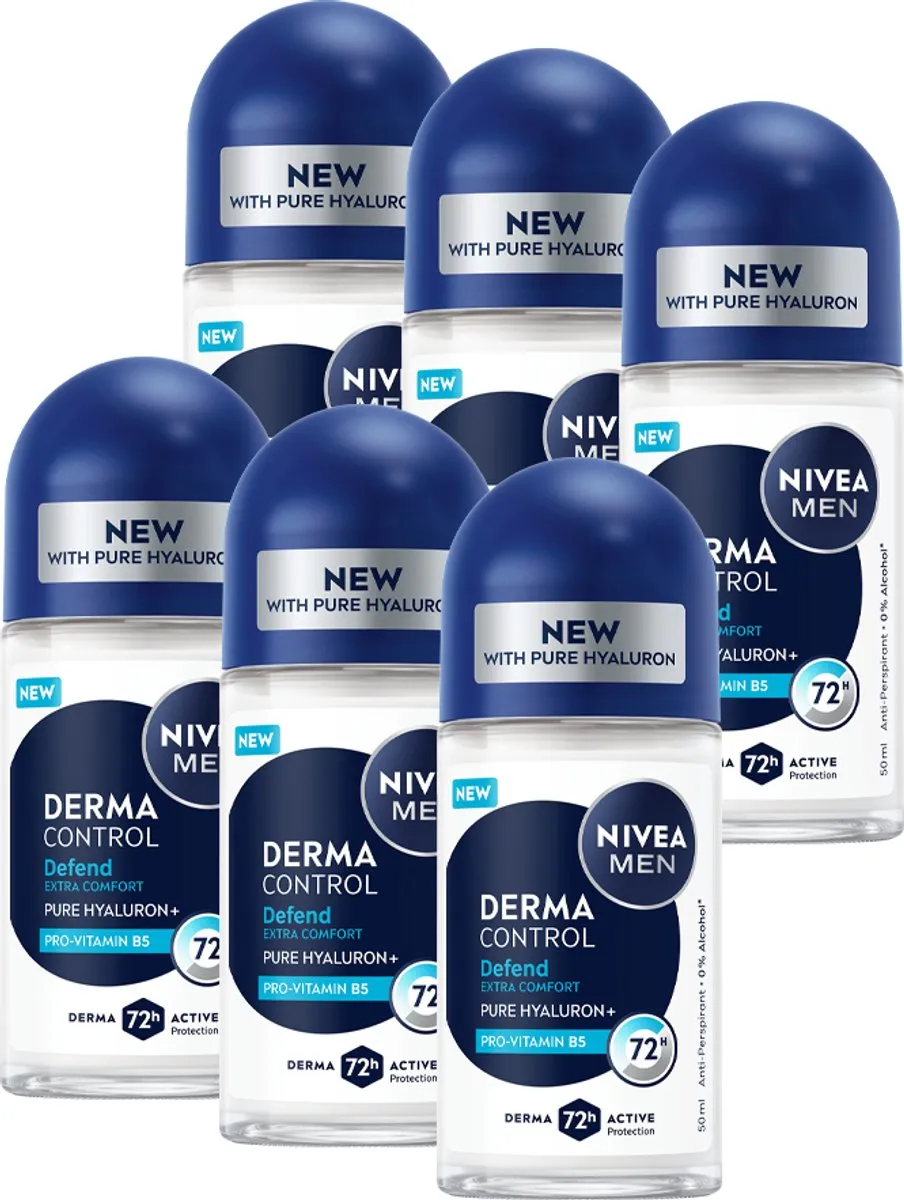 NIVEA MEN Defend Derma Control Anti-Transpirant Roller 300ml