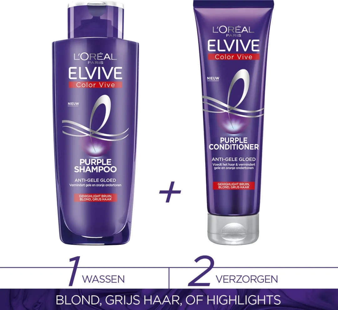 L'Oréal Paris Elvive Color Vive Purple Conditioner 150ml